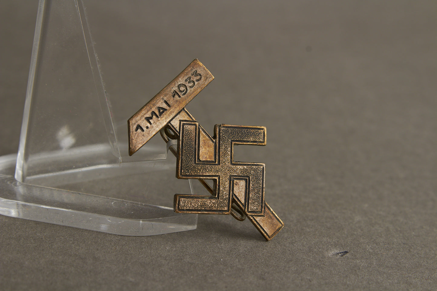 WW2 Tysk Tidlig 1933 NSDAP Tinnie. Original.
