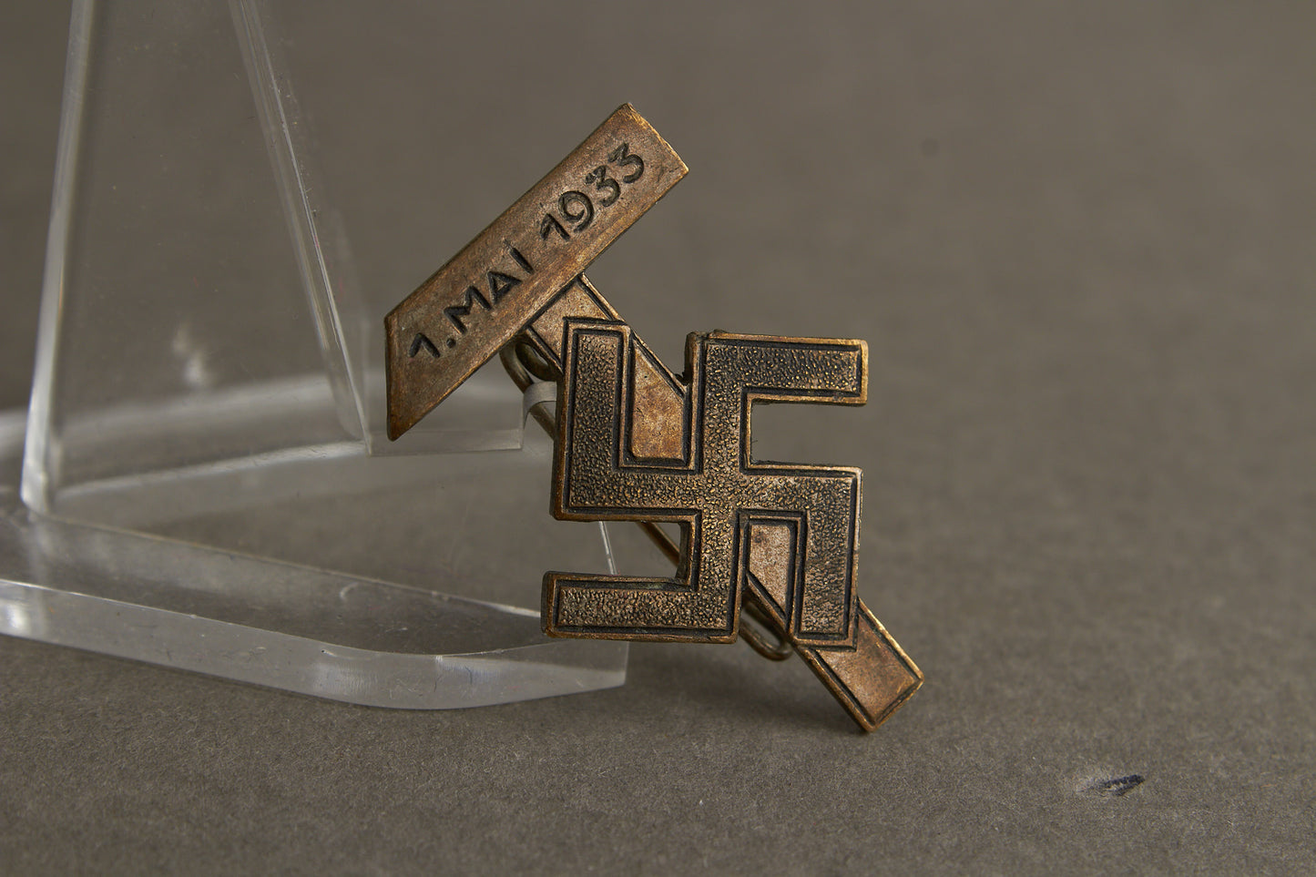 WW2 Tysk Tidlig 1933 NSDAP Tinnie. Original.