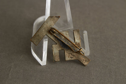 WW2 Tysk Tidlig 1933 NSDAP Tinnie. Original.
