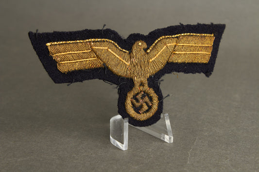 WW2 Tysk Italiensk lavet Kriegsmarine Officer Brystørn. Original.