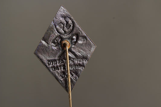 WW2 Tysk/Svensk "NSAP" (Nationalsocialistiska Arbetarepartiet) Landsting 1936 Tinnie. Se beskrivelse