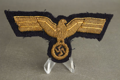 WW2 Tysk Italiensk lavet Kriegsmarine Officer Brystørn. Original.
