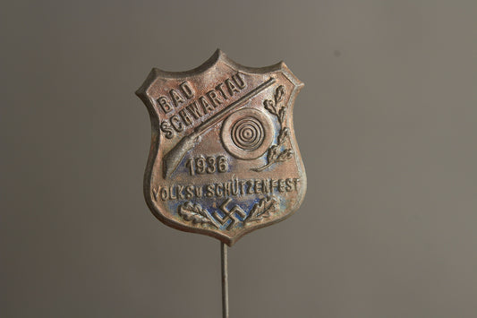 WW2 Tysk NSDAP Schützenfest pin. Original.