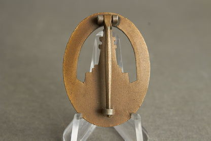 WW2 Tysk Kyffhäuerbund Medalje for skydning med Luftgevær i Bronze. Original.