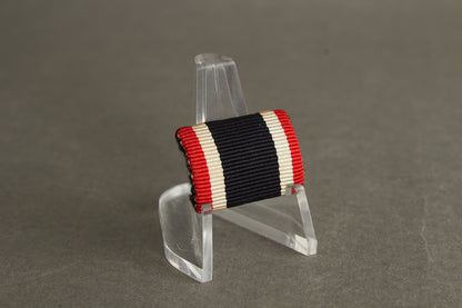 WW2 Tysk Båndspange. Kriegsverdienstkreuz uden sværd. Original.