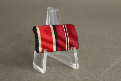 WW2 Tysk Båndspange. Jernkors og Østfront Medalje. Original.