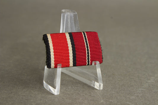 WW2 Tysk Båndspange. Jernkors og Østfront Medalje. Original.