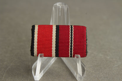 WW2 Tysk Båndspange. Jernkors og Østfront Medalje. Original.