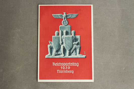 WW2 Tysk NSDAP Postkort. Original.