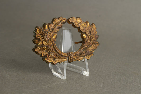 WW2 Tysk Wehrmacht General Egeløvskrans til kasketten. Sjælden. Original.