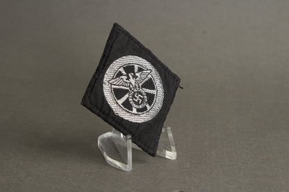 WW2 Tysk NSKK Chauffør ærmemærke. 1. model med tidlig ørn. Sjælden. Original.