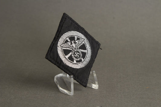WW2 Tysk NSKK Chauffør ærmemærke. 1. model med tidlig ørn. Sjælden. Original.