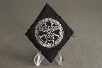 WW2 Tysk NSKK Chauffør ærmemærke. 1. model med tidlig ørn. Sjælden. Original.