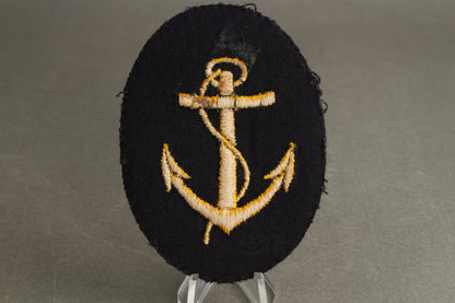 WW2 Tysk Kriegsmarine Specialist Ærmemærke. Original.