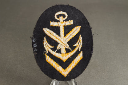 WW2 Tysk Kriegsmarine Specialist Ærmemærke. Original.