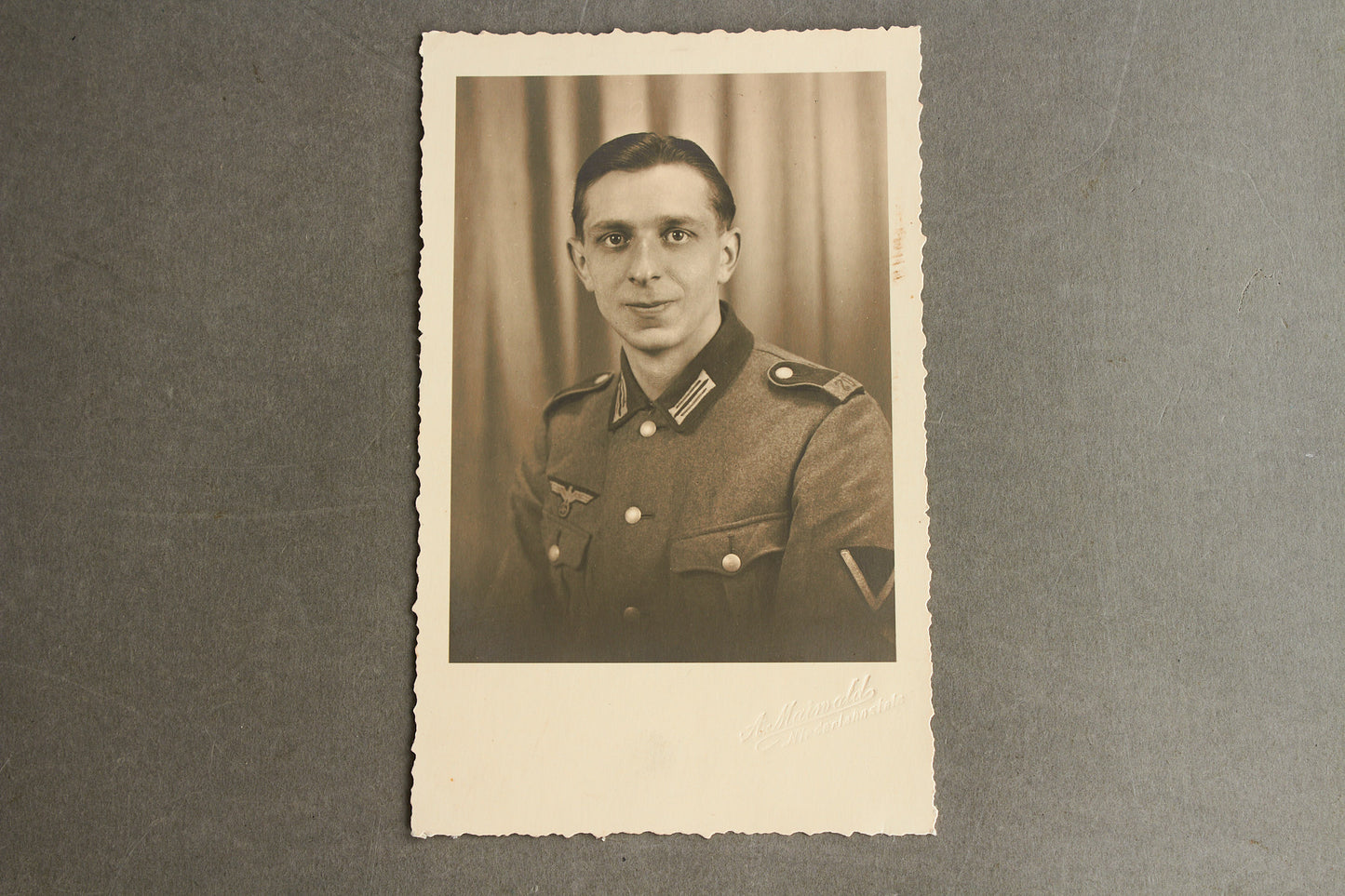 WW2 Tysk Foto-Postkort. Original.