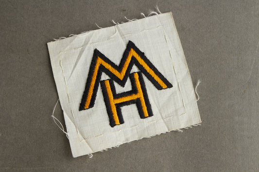 WW1 Tysk Veteran Stofmærke (Kyffhäuserbund, Stahlhelmbund mv), fra ukendt lokalforening. Original.