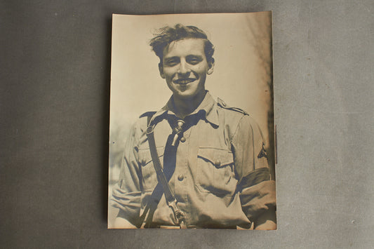 WW2 Tysk HJ Foto. A5 størrelse. Original.