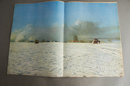 WW2 Tysk/Dansk Signal Blad. Waffen-SS Forside. Original.