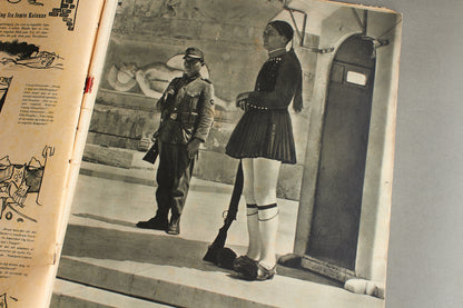 WW2 Tysk/Dansk Signal Blad. Original.
