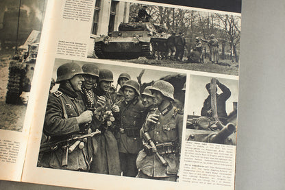WW2 Tysk/Dansk Signal Blad. Original.