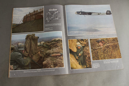WW2 Tysk/Dansk Signal Blad. Original.