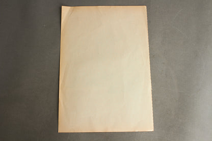 WW2 Tysk Politisk Løbeseddel fra valget i 1932. Original.