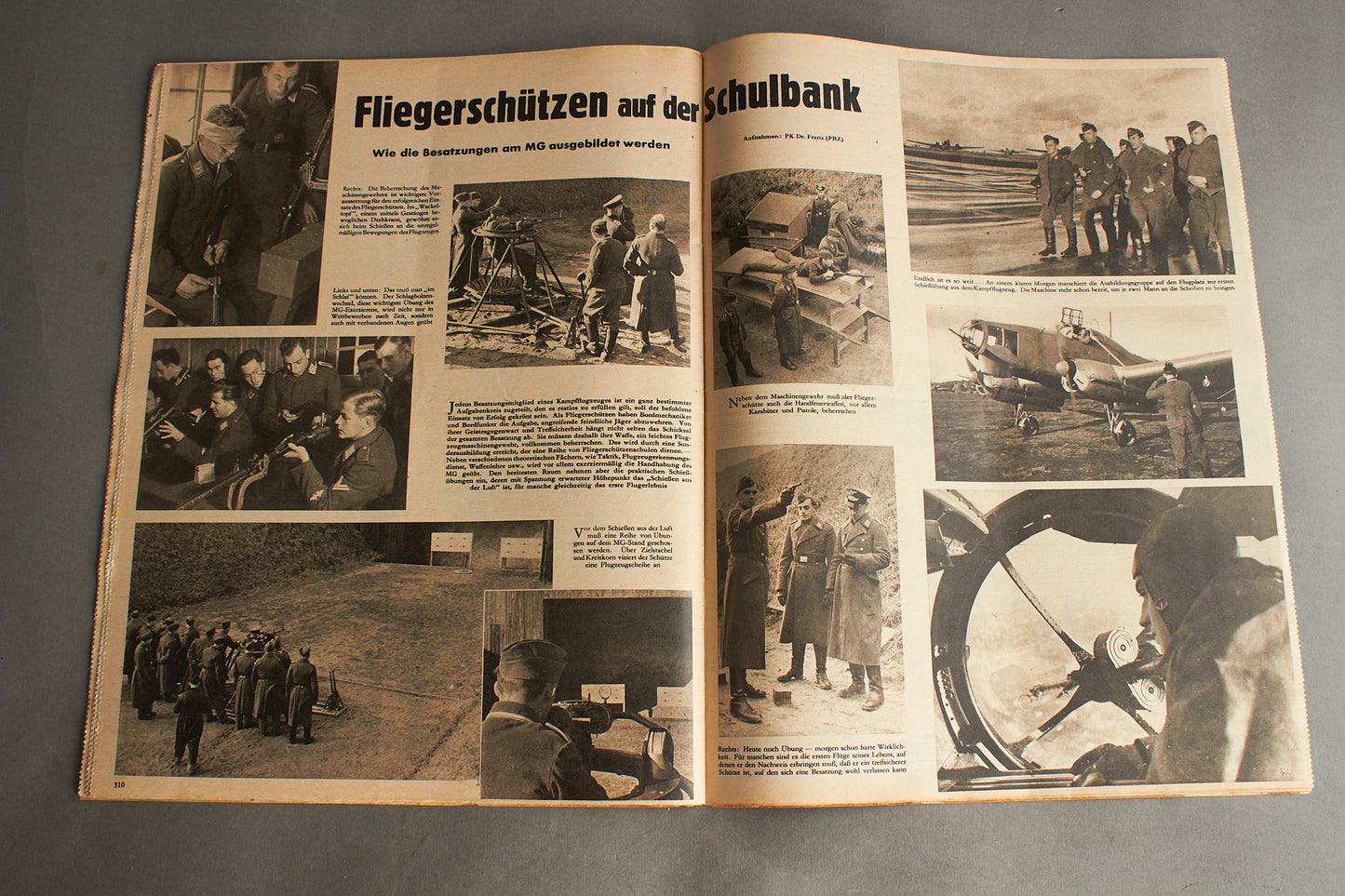 WW2 Tysk Luftwaffe "Der Adler" Blad fra 1941. Original.