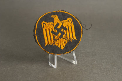 WW2 Tysk DRL Stofmærke. Har været påsyet. Original.