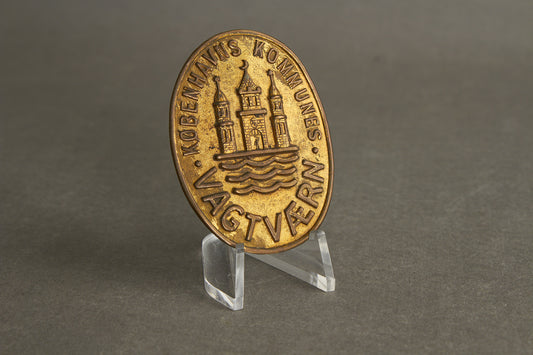 WW2 Dansk "Københavns Kommunes Vagtværn" (1944/45). Sjælden. Se beskrivelse. Original.