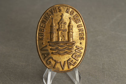 WW2 Dansk "Københavns Kommunes Vagtværn" (1944/45). Sjælden. Se beskrivelse. Original.