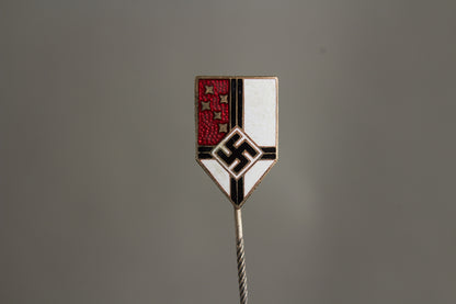 WW2 Tysk "Reichskolonialbund" Medlemspin. Original.