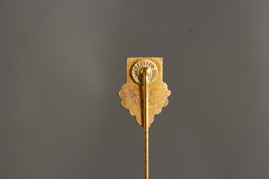 WW2 Tysk Veteranforening Medlemspin fra "Verband Deutscher Soldaten". Med fremstiller. Original.