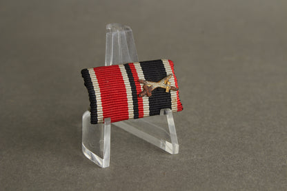 WW2 Tysk Jernkors og KVK Spange. Original.