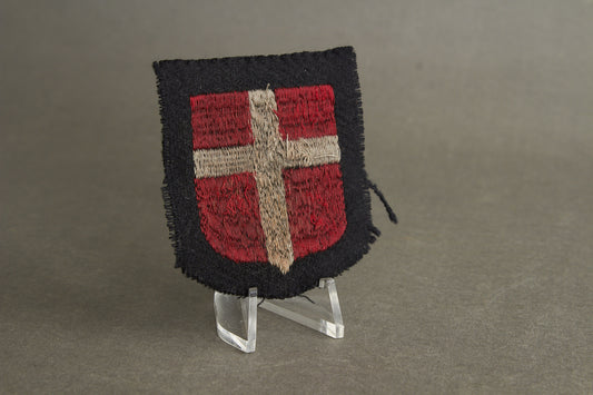 WW2 Tysk Frikorps Danmark Ærmeskjold. Efterkrigs.