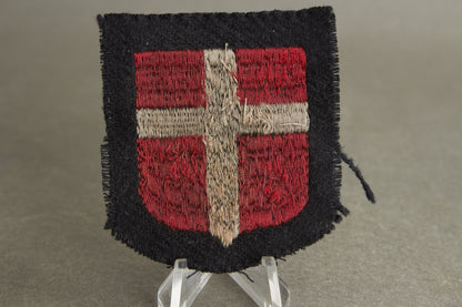 WW2 Tysk Frikorps Danmark Ærmeskjold. Efterkrigs.