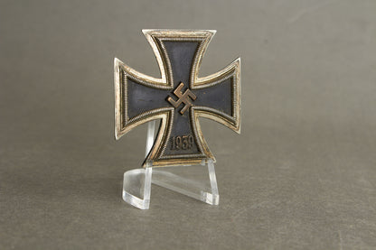 WW2 Tysk Jernkors 1. Klasse. Umærket. Flot brugt stand. Original.