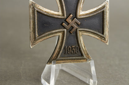 WW2 Tysk Jernkors 1. Klasse. Umærket. Flot brugt stand. Original.