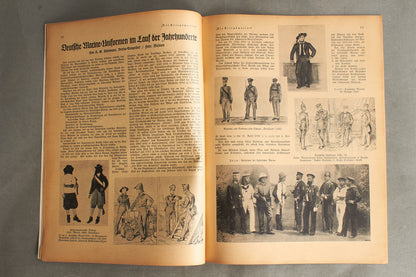 WW2 Tysk "Die Kriegsmarine" Blad. Original.