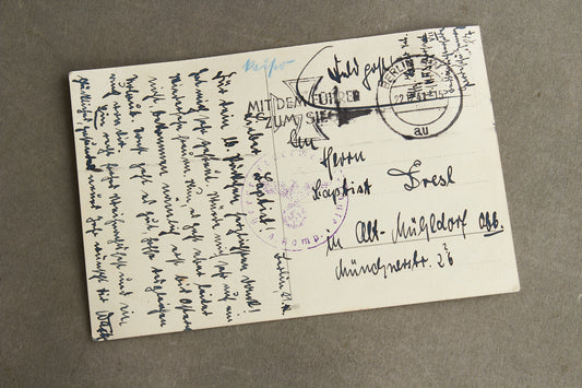 WW2 Tysk Feldpost. Original.