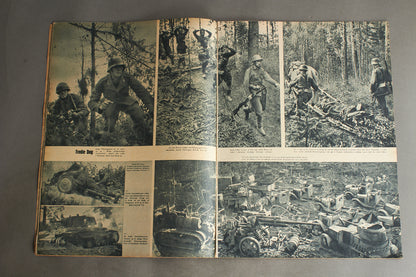 WW2 Tysk/Dansk Signal Blad. Original.
