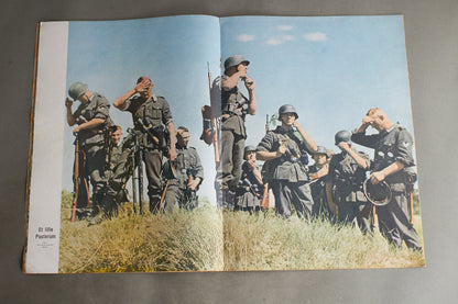 WW2 Tysk/Dansk Signal Blad. Original.