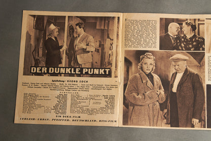 WW2 Tysk Spillefilm Hæfte. Original.