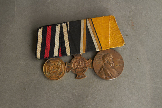 WW1 Tysk Medaljespange. Original.