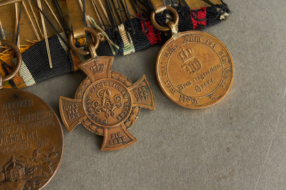 WW1 Tysk Medaljespange. Original.