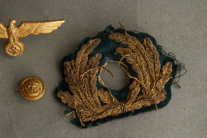 WW2 Tysk Kriegsmarine & Küstenartillerie Lot. Original.