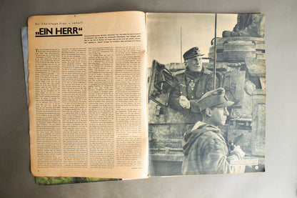 WW2 Tysk/Dansk Signal Blad. Stand se billeder. Original.