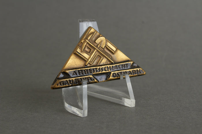 WW2 Tysk NSDAP/DAF "Arbeitsslacht" Tinnie. Original.