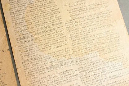 WW2 Dansk Modstandsbevægelsen Illegalt "Morgenbladet". Original.