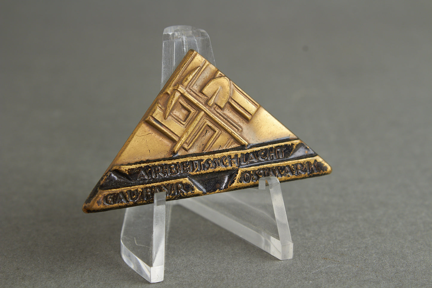 WW2 Tysk NSDAP/DAF "Arbeitsslacht" Tinnie. Original.
